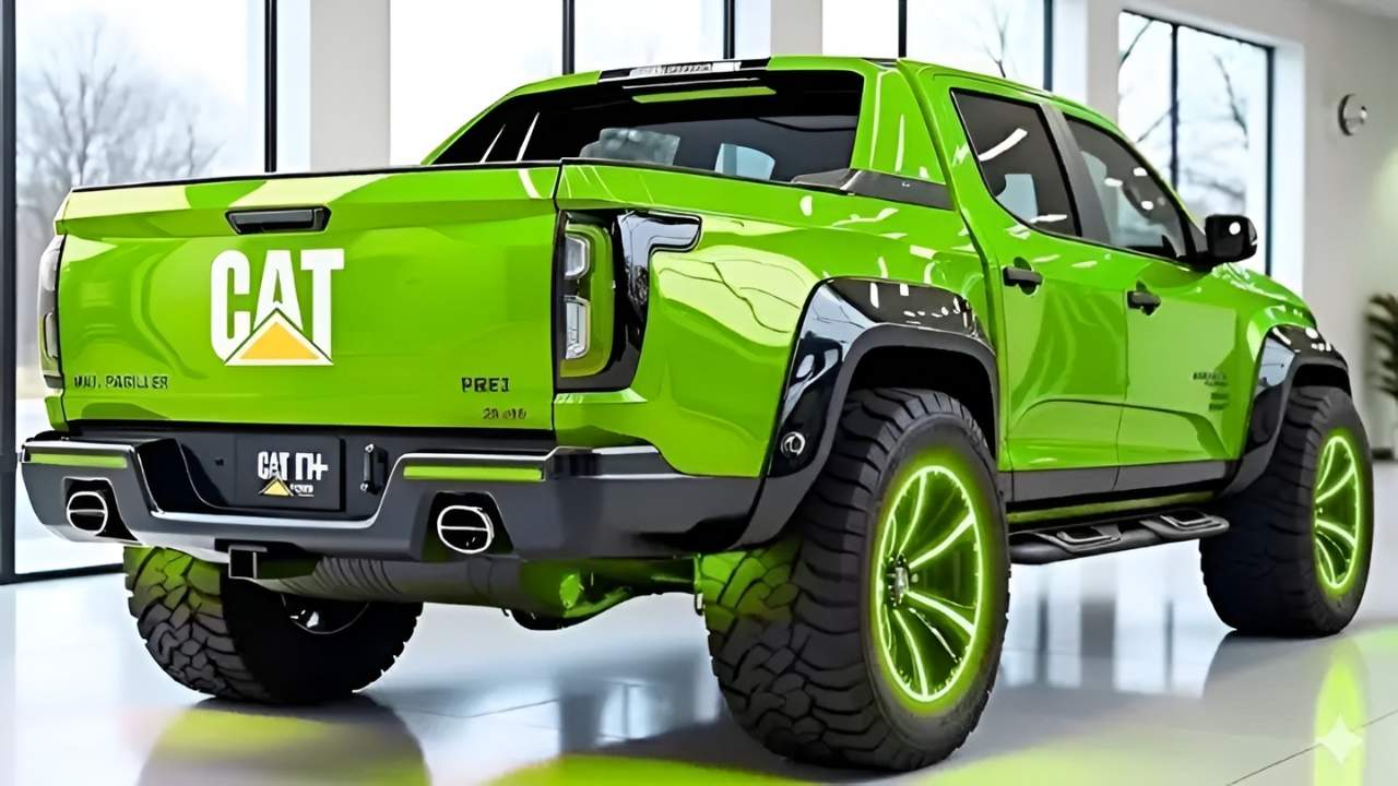 Caterpillar Pickup Truck 2026: potencia, resistencia y diseño para el trabajo pesado